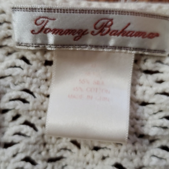 Tommy Bahama knit/shell long sleeve sweater - Picture 4 of 9